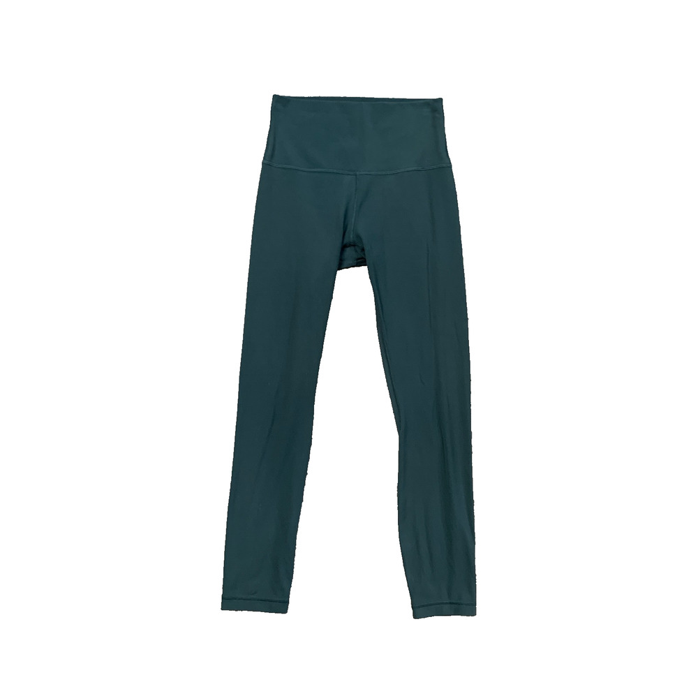 Lululemon Leggings Women 4 Spruce Align High Rise Lightweight Yoga Training Crop